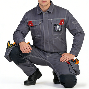 Conjuntos de Ropa de Trabajo Unisex Personalizados al por Mayor de Fábrica, Uniformes 100% Algodón para Industria y Fábrica - Product Image 6