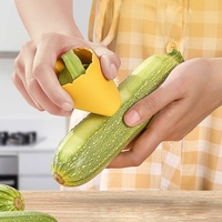 Verstelbare 2-In-1 Groente & Fruit Chopper Duurzaam Mes Handmatige Bediening Uiensnijder Dunschiller Aardappelsnijder Appelschilmes