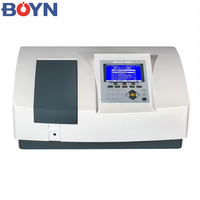 U4000 de alta calidad de doble haz uv-vis color espectrofotómetro con gran chino ventana (LED) Pantalla LCD