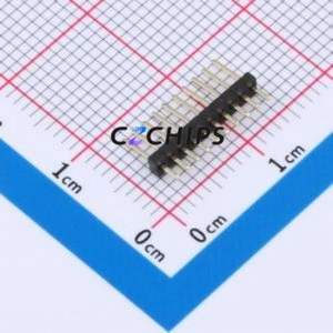 1271WV-10P Pin Header Through hole Component (THT),P=1.27mm Connector 1x10P 1.27mm Pin Header Through Hole - Product Image 2