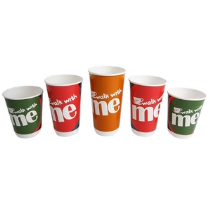 Hefei Hengxin stampa del logo personalizzato doppia parete <span class=keywords><strong>cappuccina</strong></span> tazza di caffè di carta - Product Image 2