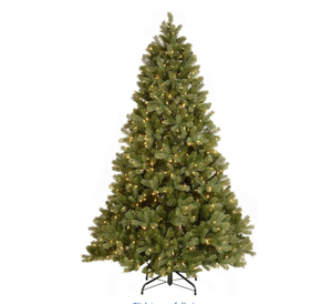 <span class=keywords><strong>Sapin</strong></span> <span class=keywords><strong>de</strong></span> Noël artificiel Douglas Fir pré-éclairé <span class=keywords><strong>de</strong></span> 7,5 pieds avec 750 lumières LED, pédale PowerConnect, 10 éclairages, 1 867 pointes - Product Image 1