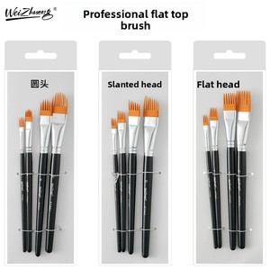 Cepillo de pintura profesional de múltiples dientes para crear texturas de plumas, palmeras y efectos a cuadros - Product Image 6