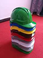 Casque ABS de haute qualité EN397 Impact avec logo personnalisé Protection Construction Travailleurs en génie industriel Casque de protection