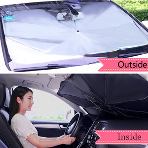 Sombrilla grande Anti UV para coche, sombrilla plegable con aislamiento térmico para el sol, <span class=keywords><strong>tipo</strong></span> de <span class=keywords><strong>paraguas</strong></span>, paneles para coche, protector solar frontal de cristal, protección para coches - Product Image 4