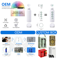 Meilleures ventes 500ml 750ml Tasse personnalisée isolée Bouteille d'eau de sport à double paroi en acier inoxydable