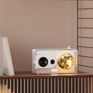 นอร์ดิกศิลปะบ้านความงาม360องศาไฮไฟคุณภาพเสียงกล่องสมบัติแสงจันทร์ลำโพง BT พร้อมโคมไฟพระจันทร์และนาฬิกาสำหรับเป็นของขวัญ - Product Image 5