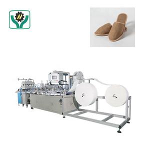 Machine de fabrication de pantoufles de luxe jetables à grande vitesse pour hôtels, en lin et coton, avec impression de logo personnalisé - Product Image 2