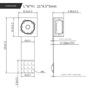 Merrillchip High-definition Wide-angle MIPI Monitoring <strong>Module</strong> CMOS OV5645 5-megapixel Medical Scanning Fpc <strong>Camera</strong> <strong>Module</strong> - Product Image 6