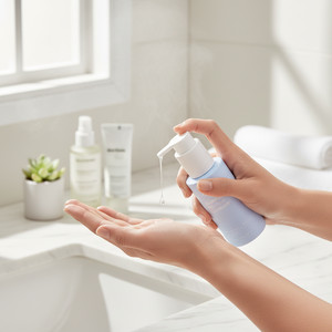 Glutanex Glow Therapy Gel To Foam Cleanser : Nettoyant Quotidien Éclaircissant, Sérum Léger pour un Teint Lumineux et Minimisation des Pores - Product Image 3
