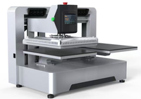 Nouvelle presse à chaud automatique électrique pure CHENGYUE CYE1-2N 16*20 à 8 têtes avec alignement laser croisé pour transfert par sublimation sur T-shirts