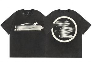 Venta Directa de Fábrica, Camiseta Moderna de la Serie Hell Star NFC con Estampado Floral Gótico, de Algodón Orgánico Puro, Holgada y de Manga Corta para Hombre y Mujer - Product Image 2