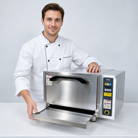Autocuiseur Commercial Double Couche 12kW en Acier Inoxydable, Machine Électrique Automatique pour Cuisson du Riz 220-380V pour Cantine