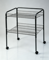 Support de cage portable, durable, facile à assembler, en fil métallique, pour perroquet, motif solide, emballage en boîte, couleur personnalisée, plusieurs tailles