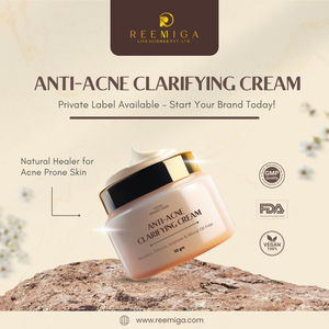 Nouvelle crème clarifiante anti-acné - Sans silicone, sans paraben, sans sulfate, sans huile, étiquette privée disponible, soin naturel de l'acné - Product Image 4