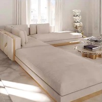 Moderne Luxus Echt leder Sofa Couch Wohnzimmer Chesterfield Sofas Sets Möbel