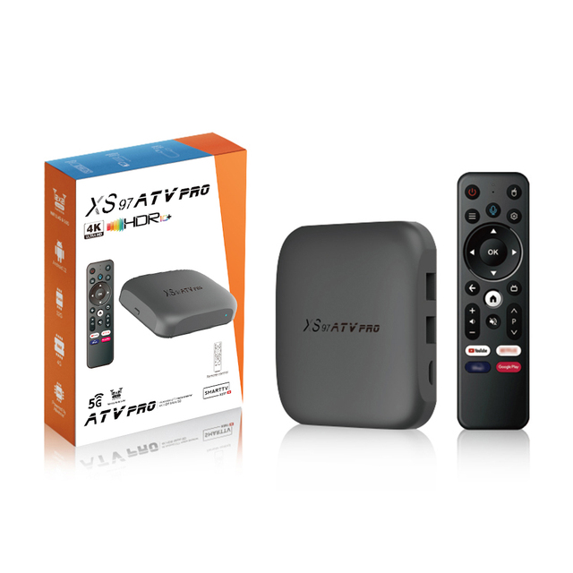 Wholesale Best Seller XS97 ATV Pro 5G Dual WIFI Allwinner H618 Android 12 Quad Core Smart TV Box with Custom Logo