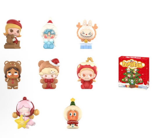 กล่องชุด POP BEAN Winter Romance Series แต่ละกล่องบรรจุ 8 ชิ้น