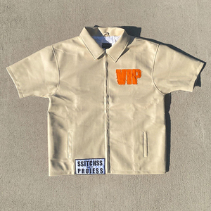 <span class=keywords><strong>Camicia</strong></span> da uomo con Zip in <span class=keywords><strong>pelle</strong></span> di alta qualità e stile stile personalizzato - Product Image 5