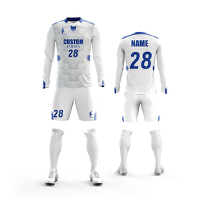 Uniforme de Fútbol Personalizado de Manga Larga, Sublimación Completa, Jersey de Entrenamiento de Invierno, Jersey de <span class=keywords><strong>Portero</strong></span> para Hombre y Mujer - Product Image 1