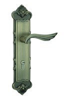 Serrure de porte de chambre à coucher intérieure de style européen moderne serrure à poignée silencieuse pour la maison