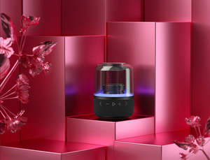 Mini enceinte intelligente, haut-parleur intégré, Gadgets pour cadeau, avec veilleuse, fête, haut-parleurs, idée de cadeau, nouvelle collection <span class=keywords><strong>2022</strong></span> - Product Image 5