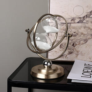 TONFO <span class=keywords><strong>Sablier</strong></span> de luxe léger, décoration d'art haut de gamme pour bureau, maison, salon, meuble TV, bibliothèque - Product Image 2