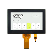 Pengiriman Cepat Modul Layar Sentuh IPS Industri Medis Resolusi 7.0 Inci 800x480 Panel Layar LCD TFT dengan IC Penggerak ST7277