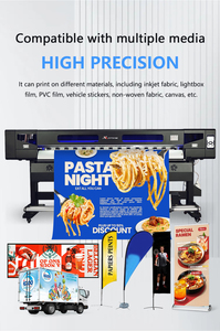 Cực Lớn Định Dạng 1.8M Sinh Thái Dung Môi Máy In Cho In Ấn Biểu Ngữ/Vinyl/Bạt/Vải Rộng Định Dạng Kỹ Thuật Số Máy In - Product Image 4