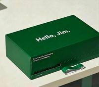 Boîtes d'expédition en carton ondulé personnalisées à succès, avec fermeture éclair en papier coloré, pour l'envoi professionnel et l'emballage de cadeaux