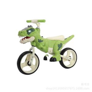 Dinosaur Balance Bike For Kids 2-6 Years Pedal Free With Lights Music - Product Image 4