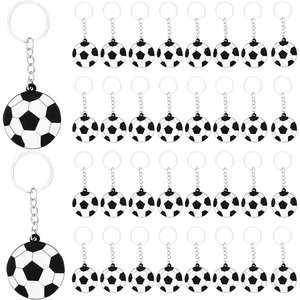 ของชำร่วยงานปาร์ตี้ฟุตบอลปี 2026 ลิปบาล์มพร้อมที่ใส่ลิปสติก พวงกุญแจรูปทรงลูกบอลแบบพกพา สำหรับทีมฟุตบอล อุปกรณ์จัดงานปาร์ตี้กีฬา - Product Image 1