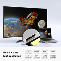 Cable HDMI de ultra alta velocidad 8K con velocidades de transferencia de hasta 48 Gbps, color profundo de 240Hz y 48 bits