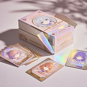 Bộ bài chơi bài Poker Anime dành cho người lớn, hộp quà bí ẩn, bài Poker Anime, thẻ bài sưu tầm Anime, hình ảnh thẻ bài có hiệu ứng hologram - Product Image 1