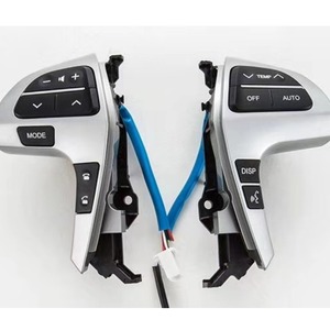 Commutateurs de volant Toyota pour Camry Hilux Fortuner 2006-2015, pièces de rechange neuves en ABS argenté - Product Image 4