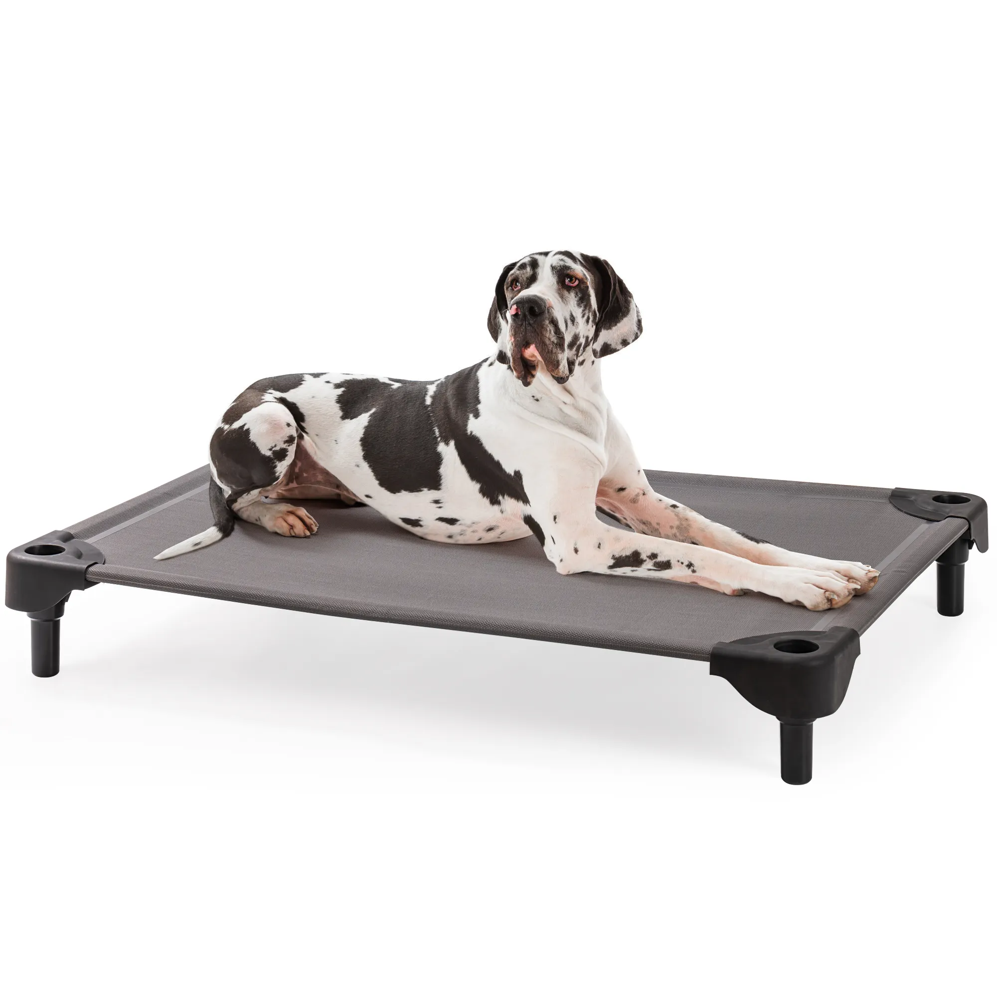 MewooFun yaz soğutma yükseltilmiş açık köpek yatağı taşınabilir yükseltilmiş köpek yatağı köpek yatağı