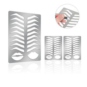 Plantilla Reutilizable de Metal para Práctica de Microblading, Plantilla de Entrenamiento para Cejas y Labios PMU, Accesorio de Maquillaje Permanente - Product Image 5