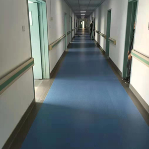 Alfombrilla de suelo conductora antiestática, rollo de vinilo de PVC para hospital homogéneo, suelo homogéneo - Product Image 3
