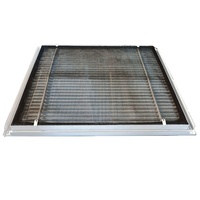 Grilles de ventilation HVAC, grilles de retour d'air au plafond, filtre, grille diffuseur