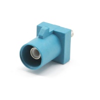 Conector Macho Recto HONGBO Fakra Tipo Z SMB con Certificación ISO9001 para Video de Auto, TV, Radio, Cámara, Cable Coaxial RG1.13 RG1.37