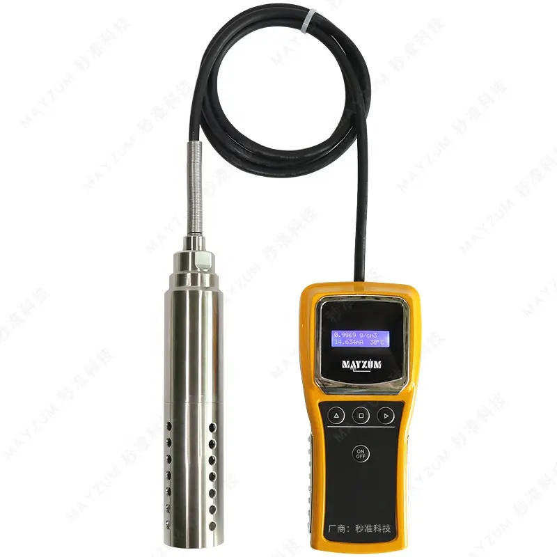 Handheld Vloeibare Dichtheid Specifieke Zwaartekracht Tester Voor Petroleum Diesel Benzine