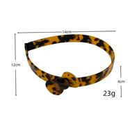 Serre-tête YJL personnalisé de haute qualité avec nœud papillon en acétate, antidérapant, rétro, élégant et tendance pour femme