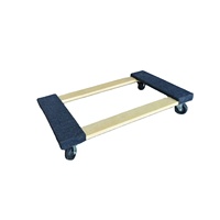 Chariots élévateurs à plateforme robustes OEM haute capacité en polypropylène léger, approche fluide toutes directions, 660 lb, pour outils en bois