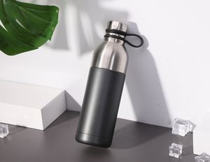 Custom Acacia Lids Insulated Double Wall Small Mouth 18/8 Stainless Steel Vacuum <b>Flask</b> Water <b>Bottle</b> - Product Image 3