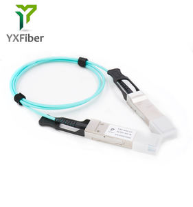 Usine en gros YXFiber QSFP28 à QSFP28 100G OM2/OM3/OM4 AOC câbles à fibres 2m 4m 5m 10m 15m <span class=keywords><strong>20m</strong></span> pour FTTX/Data Center - Product Image 2
