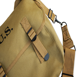 Sac à dos Shero en toile imperméable style Musette Fielag, inspiré des sacs de la Seconde Guerre mondiale (WWII), en promotion - Product Image 4