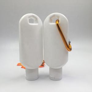 Colorido llavero vacío tamaño de viaje 30ml 60ml botellas de Spray botella colorida mosquetón soporte gancho por Domestar - Product Image 4