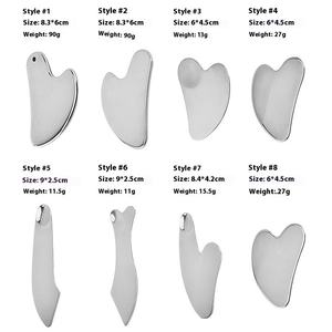 2026 Barra de Color de doble cabeza máscara Facial raspador Crema para los ojos cuchara maquillaje artista tablero de belleza base de acero inoxidable espátula - Product Image 3