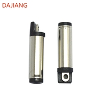 DAJIANG fabricant 5.5mm * 2.5mm prise d'alimentation cc connecteur Jack 5521 nickelé 5525 noir plastique Audio TV 5.5*2.1mm cuivre