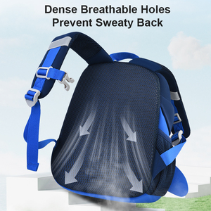Sac à dos pour enfants, filles et garçons, pour bébé<span class=keywords><strong>s</strong></span>, voyage en plein air, respirant, imperméable, ultra-léger, réduisant la charge, motif animaux - Product Image 4